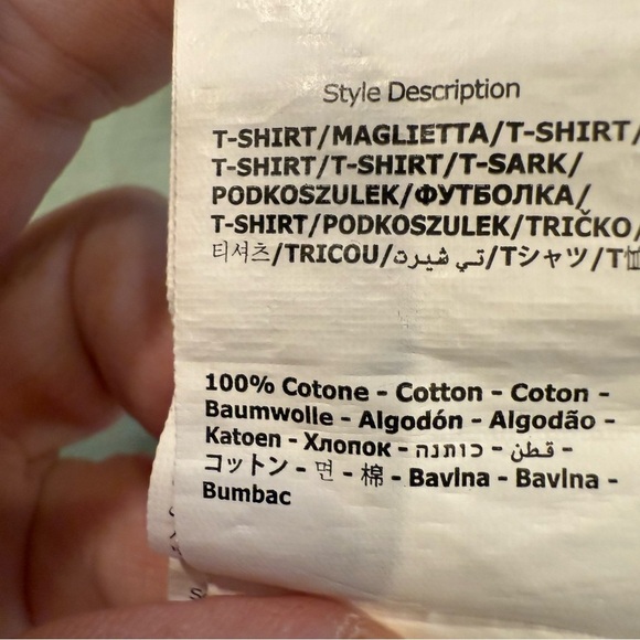 Kappa Men’s Logo Bant Tee Shirt Green W/ Ivory Logo Sz Medium - Picture 5 of 9